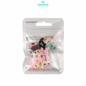Llavero de resina con forma de conejo Sworldme, venta al por mayor de fábrica, dije decorativo de dibujos animados, accesorio de manualidades DIY - Product Image 4