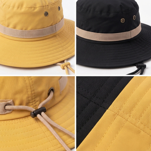 Sombrero para el Sol con Protección UV, Ala Ancha, Estilo Boonie, para Hombres y Mujeres, Ideal para Senderismo, Camping, Playa, Unisex - Product Image 6