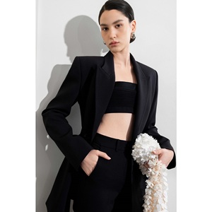 Camisa de Mujer, Top Bandeau de Satén, Sin Mangas, Ajustado, de Rayón, Tejido Elástico, Blusas Elegantes para Mujer - Product Image 1