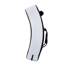Protectores de Pierna Ajustables de Microfibra de Alta Resistencia para Entrenamiento de Muay Thai, Boxeo y Artes Marciales - Product Image 3