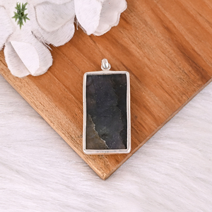 Pendentif en argent sterling 925 en gros, labradorite naturelle, pendentif unique et délicat, pierre précieuse de guérison, cadeau pour mariages - Product Image 5