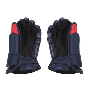 Gants de hockey sur glace à doigts entiers, rouge marine, polyester, unisexe, toutes saisons, protection sportive 2027 - Product Image 5
