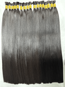 Extensiones de cabello humano vietnamita a granel, extensiones de cabello a granel de hueso recto, paquetes de 6-34 pulgadas de fábrica de Vietnam - Product Image 4
