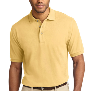 Polo en tricot rayé personnalisé pour homme, 100% coton, manches courtes, anti-plis, haut décontracté élégant, directement de l'usine, export BD, OEM - Product Image 5