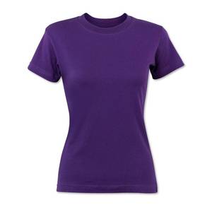 Fabricante Directo de Camisetas Blancas de Poliéster y Algodón para Mujer, Superficie Lisa, Impresión Personalizada, Fabricante de Marca Privada - Product Image 5
