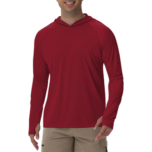 เสื้อฮู้ดกันรังสียูวีสำหรับผู้ชาย – เสื้อผ้าฤดูร้อนที่ระบายอากาศได้ดี - Product Image 5