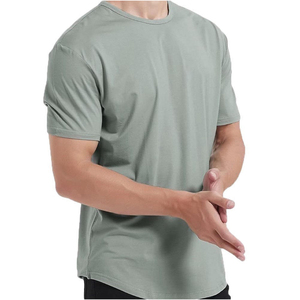 Camiseta Deportiva de Punto Personalizada para Hombre, Producción en Fábrica OEM ODM, Camisetas de Running de Secado Rápido, Alta Calidad, Transpirable, Corte Ajustado - Product Image 3