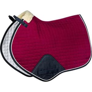 แผ่นรองอานม้าแบบ OEM สีพื้นแบบกำหนดเอง แผ่นรองอานม้าสำหรับขี่ม้า - Product Image 4