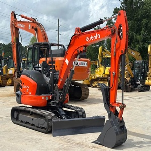 เครื่องขุด U35 Kubota มือสองขนาดเล็ก3.5ตันเครื่องขุด KX155 U35 U40 U55คูโบต้ามือสองจากญี่ปุ่น - Product Image 3