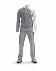 OEM Casual Winter Soccer Sports Warm Printed Windproof <b>Tracksuit</b> Embroidered Sleeves Adult Club Training Football - Product Image 2