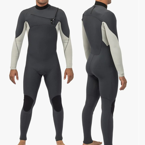 Traje de Neopreno Personalizable Unisex para Hombre, 2.0mm, Ecológico, Antibacterial, Transpirable, Fusión sin Costuras, Cálido, con Cremallera Frontal en el Pecho - Product Image 1