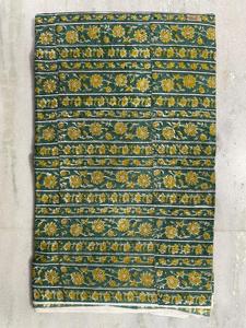 Tissu en coton imprimé au bloc, tissu imprimé à la main de Jaipur, tissu indien fait main pour robes, fournisseur de tissus en coton en gros - Product Image 4