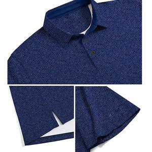 Polo de golf pour homme en tissu durable, manches courtes, vêtements de sport décontractés, polo de golf à vendre - Product Image 6