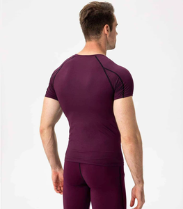 Fitness Quick Dry Compression T-shirt for Men Outdoor Training Running Men Gym Exercise T-shirt Breathable Men's T-shirts - Product Image 5
