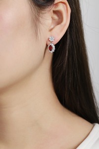 Boucles d'oreilles clous en acier inoxydable pour femmes, minimalistes, or et argent, petites boucles d'oreilles, accessoires de mode, boucles d'oreilles diamant - Product Image 3