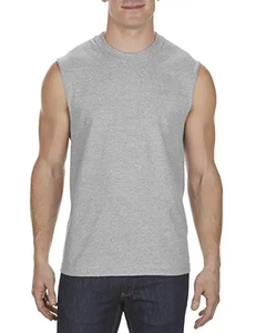New Fashion Solid Sleeveless Sports Tank Top Custom <b>Men's</b> Cotton Running Training Fitness New Design <b>Men</b> Sleeveless <b>Shirt</b> - Product Image 1