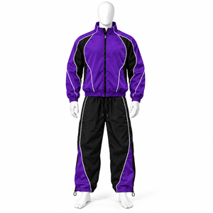 Chándal Unisex con Estampado Geométrico, con Capucha, Cierre Completo, Estilo Deportivo, Negro, Amarillo, Blanco, Poliéster, Primavera, Ropa para Adultos - Product Image 3