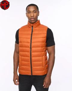 Chaleco Acolchado Unisex al por Mayor, Plegable, con Logotipo Bordado Personalizado, para Hombre, Color Sólido, Transpirable e Impermeable para Invierno - Product Image 1