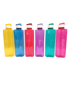 Bouteille d'eau scolaire Lisora 1000 ml : Design réutilisable et écologique en PET - Product Image 4