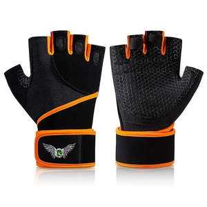 <b>Half</b> Finger Workout Gloves Breathable Palm Protection Non <b>Slip</b> Gym Weightlifting Gloves Unisex Anti-<b>Slip</b> Breathable Gym Gloves - Product Image 1