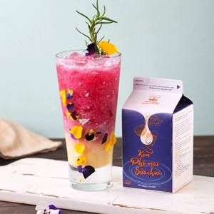 Crema No Láctea para Bebidas, Fabricación al por Mayor, OEM/ODM, HALAL, Crema para Yogur, Queso, Postres, Café, Té con Leche, 500G, Personalizable - Product Image 3