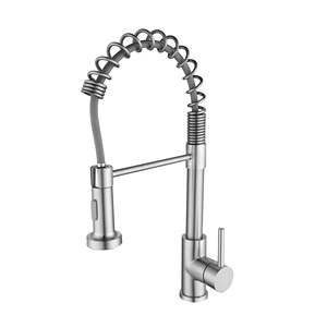 Single Handle Pull Down <b>Kitchen</b> <b>Faucet</b> with Sprayer <b>for</b> <b>Sink</b> Use - Product Image 5