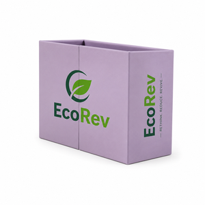 Wholesale Customized EcoRev Luxury Magnetic Closure Art Paper <b>Sponge</b> Lined Recyclable Rigid Gift Box Ribbon UV Coating Embossing - Product Image 1