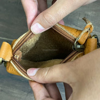 OEM sac banane en cuir usiné à la main de qualité supérieure de grande capacité pour femmes sacs de ceinture pour téléphone portable pochette de hanche en cuir de vachette pour moto