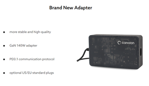 Canaan Avalon Nano <span class=keywords><strong>3</strong></span> 4T BTC ASIC Miner 140W Calentador silencioso portátil de baja potencia Eficiente Bitcoin Mining <span class=keywords><strong>Computer</strong></span> Procesador de datos - Product Image 4