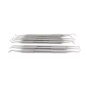 Instrumentos de Relleno Dental de Composite, Juego de Raspadores de Composite, Acero Inoxidable Alemán de Alta Calidad, Manual, Reutilizable, Autoclavable - Product Image 6