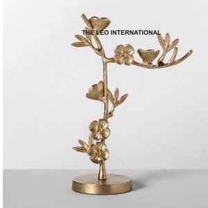 <b>Tree</b> Shape Metal Jewelry <b>Stand</b> Premium Design with Glossy Black Plated Top Selling Jewelry Holder Aluminum <b>Stand</b> from India - Product Image 2