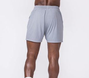 Shorts d'été pour hommes en Spandex/Polyester, unis, amples, à taille élastique, confortables, légers et respirants pour les sports de plein air - Product Image 2