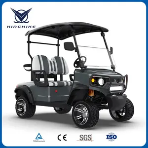 Carrito de golf motorizado de nuevo diseño con freno de disco de 2 asientos Carrito de golf eléctrico personal Street Legal