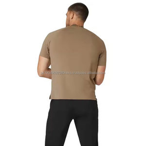 Camisetas Vintage para Hombre con Logotipo Personalizado, 100% Algodón, Gruesas, 300g, Estilo Holgado, Patrón de Letras, Secado Rápido, Manga Corta, Venta al Por Mayor - Product Image 2