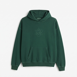 Basics Vente Flash Sweat-shirts à Capuche Homme Personnalisables avec Logo, en Molleton Épais, Brodés, Coupe Classique, Motif Camouflage, en Coton Polaire pour le Printemps - Product Image 4