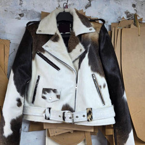 Chaqueta de cuero para hombre 100% piel de vaca natural, abrigo de cuero auténtico para hombre, ropa masculina, chaqueta de cuero de invierno para hombre - Product Image 1