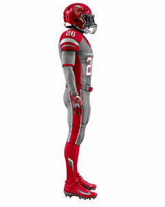 <b>Athletic</b> American Football Uniform Designed With Breathable Mesh Flexible Fabric And Comfortable Fit For Intense Gameplay - Product Image 3
