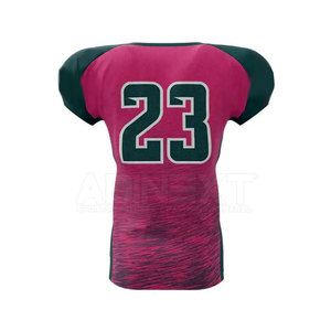 Uniforme de football américain respirant à séchage rapide avec logo personnalisé, vêtements de sport professionnels unisexes pour adultes - Product Image 4