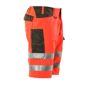 Shorts de travail haute visibilité réfléchissants multi-poches, shorts de sécurité pour travaux de construction pour hommes - Product Image 2