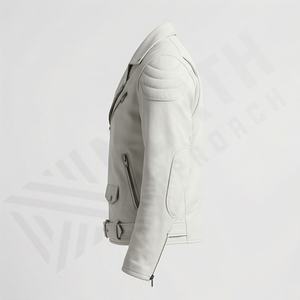 Veste de moto en cuir véritable pour homme de qualité supérieure, nouvelle arrivée, vestes de moto d'hiver, protections amovibles, personnalisables - Product Image 3