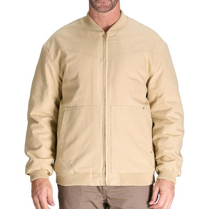 <b>Men's</b> Bomber <b>Jacket</b> Cotton <b>Canvas</b> 2026 Fall Winter Insulated Coat <b>for</b> <b>Men</b> - Product Image 1