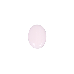 Agate rose naturelle en dentelle, 13,3 carats, 23x17mm, forme ovale, Shilpi Impex, pierre précieuse en vrac pour la fabrication de bijoux - Product Image 1