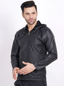 Veste coupe-vent imperméable à fermeture éclair avec logo personnalisé, veste de pêche en plein air pour homme, veste imperméable écologique de haute qualité - Product Image 1