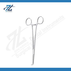 <b>Right</b> <b>Angle</b> Forceps Stainless Steel Surgical <b>Clamp</b> for Vessel Dissection Suture Placement and General Surgery Made in Pakistan - Product Image 5