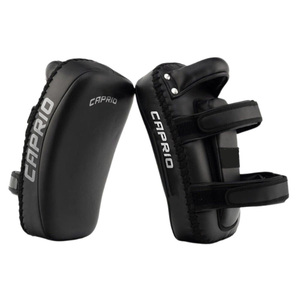 Pads de frappe et de protection thaïlandais noirs personnalisés de qualité supérieure pour la boxe, le kickboxing, le MMA et l'entraînement aux arts martiaux – Vente en gros OEM - Product Image 2