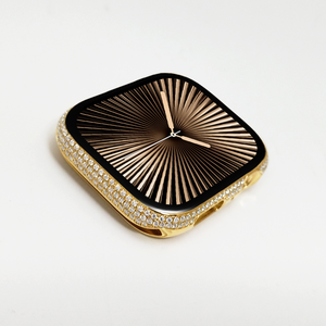 Pays-bas Meilleures ventes Boîtier de montre de luxe plaqué sous vide avec Moissanite Boîtier plaqué or de haute qualité pour montre 45mm - Product Image 2