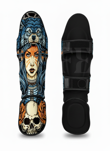 Protège-tibias personnalisés en mousse EVA pour arts martiaux, kickboxing, Muay Thai – Équipement de protection pour hommes et femmes, entraînement et combat - Product Image 3
