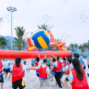 Pelota de Voleibol Inflable Gigante al por Mayor para Team Building, PVC, Todas las Estaciones, Vietnam, Thuy Linh, Instalación Fácil en 5-10 Días, Transporte Seguro - Product Image 6