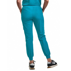 Nuevos Uniformes Médicos de Satén para Mujer, de Alta Calidad, para Doctoras y Enfermeras, Uniformes Quirúrgicos Cortos de Verano para Uso en Hospitales Privados - Product Image 3
