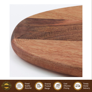 Indian Manufacturer of High Quality Wholesale Unique Design Home and Hotel <b>Kitchen</b> Use Handmade Acacia Wood Chopping Board - Product Image 2